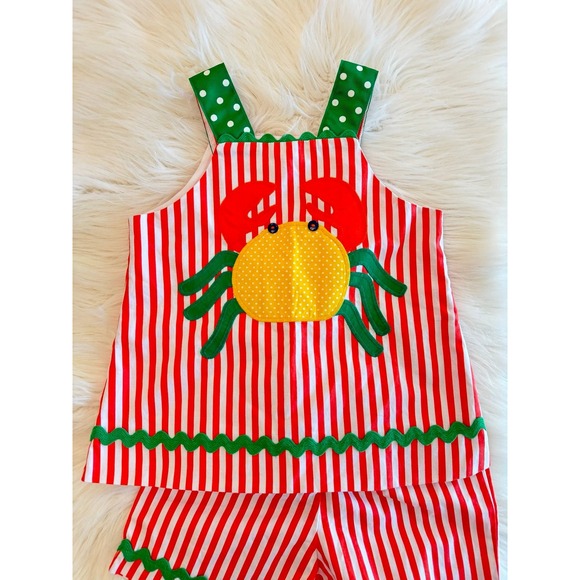 The Bailey boys size 4t crab two piece‎ set EUC - Picture 2 of 4